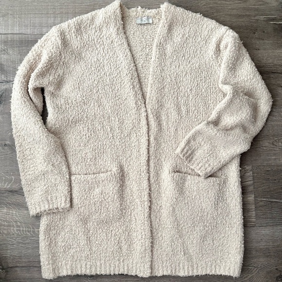 Dress Forum Sweaters - Dress Forum Cream Women's Cardigan
